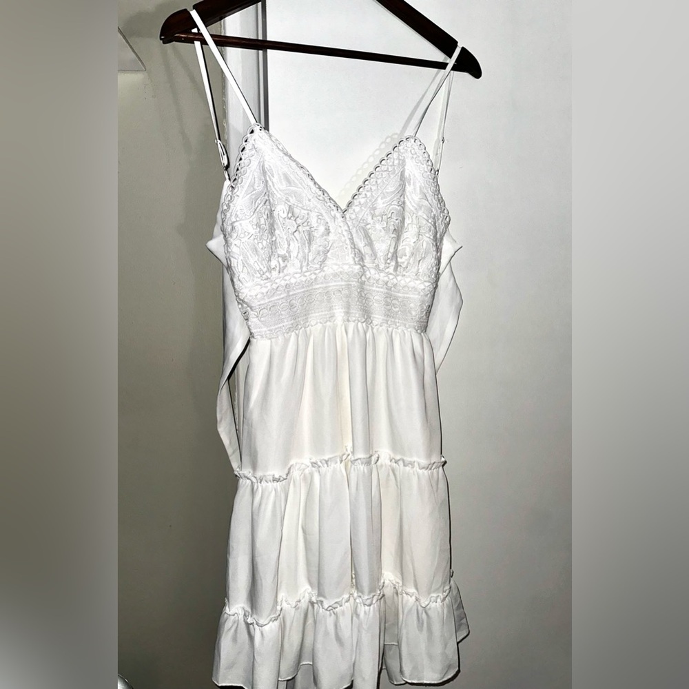 White summer dress